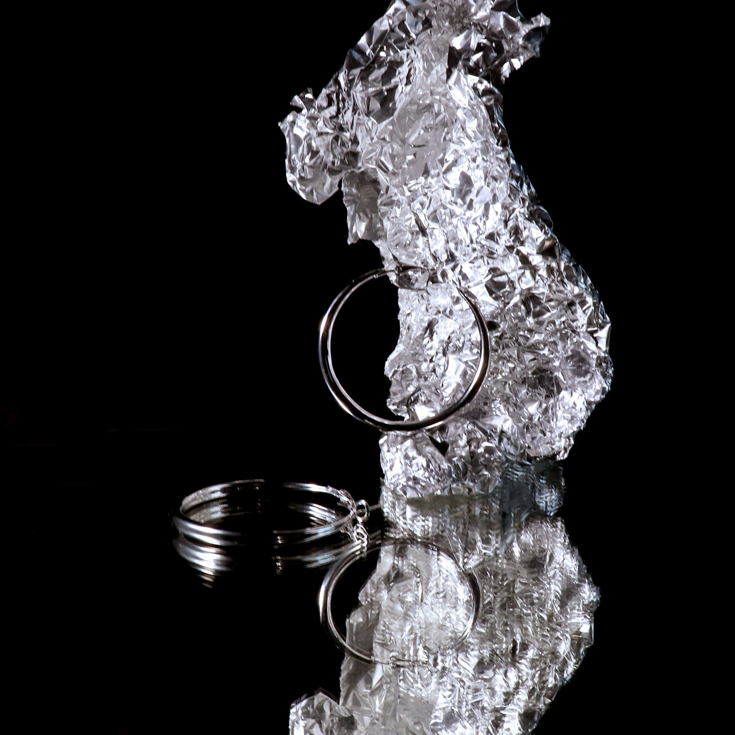 GROSSE SILBER CREOLEN
