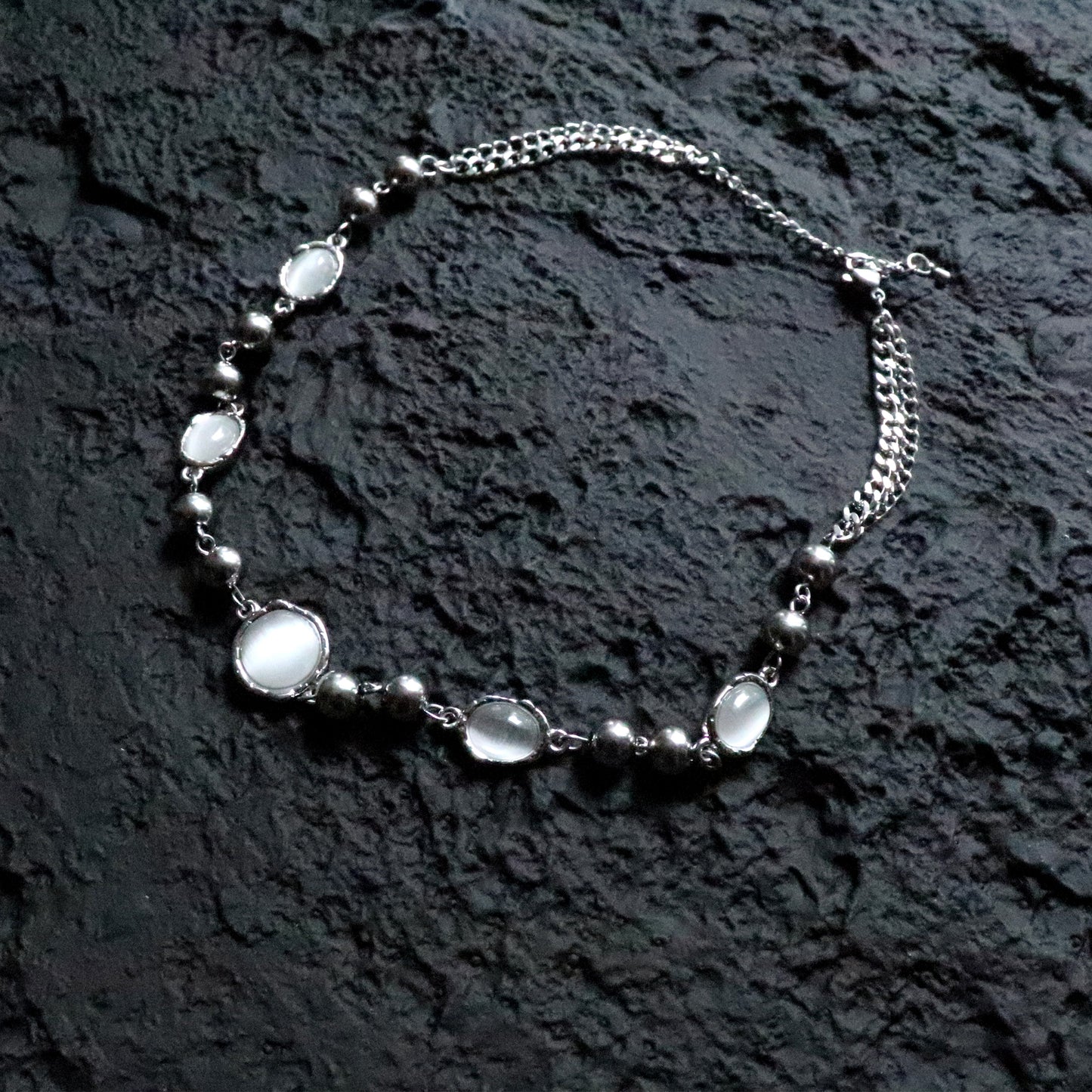 Minimalistische Silber Halskette