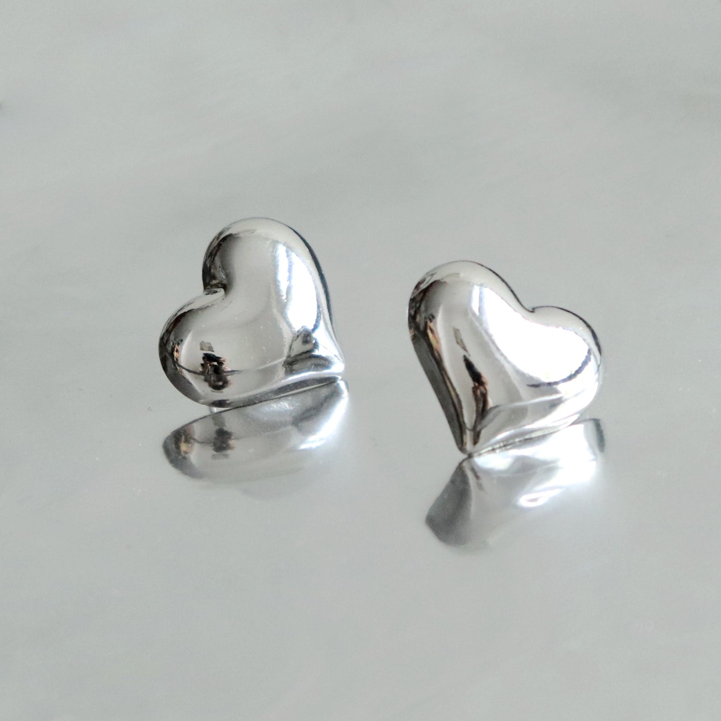 Heart Stud Earrings