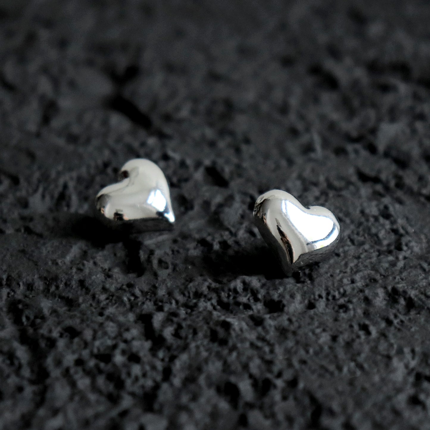 Heart Stud Earrings