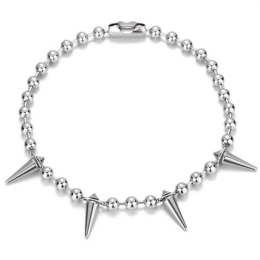 NOIR SPIKE CHOKER