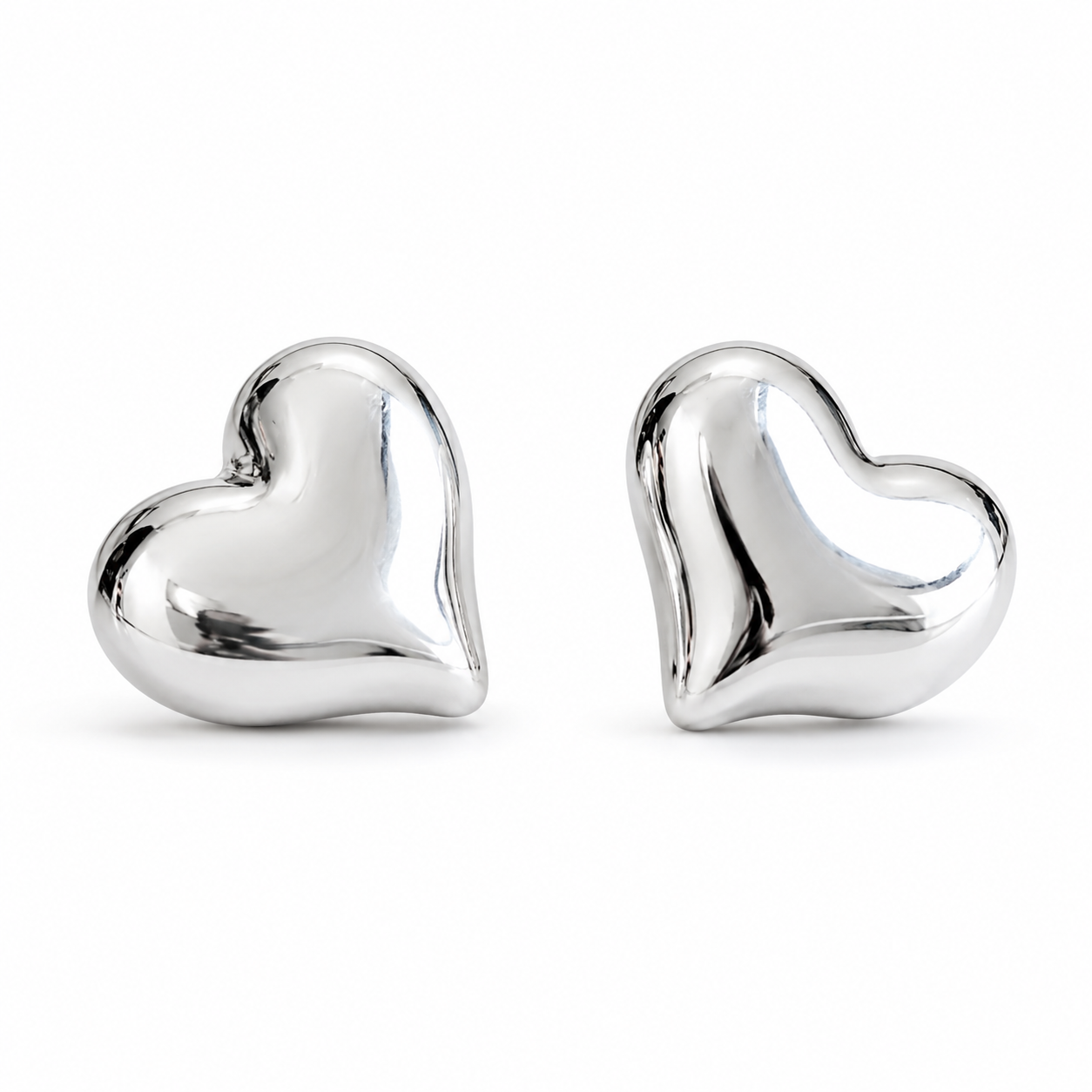 Heart Stud Earrings