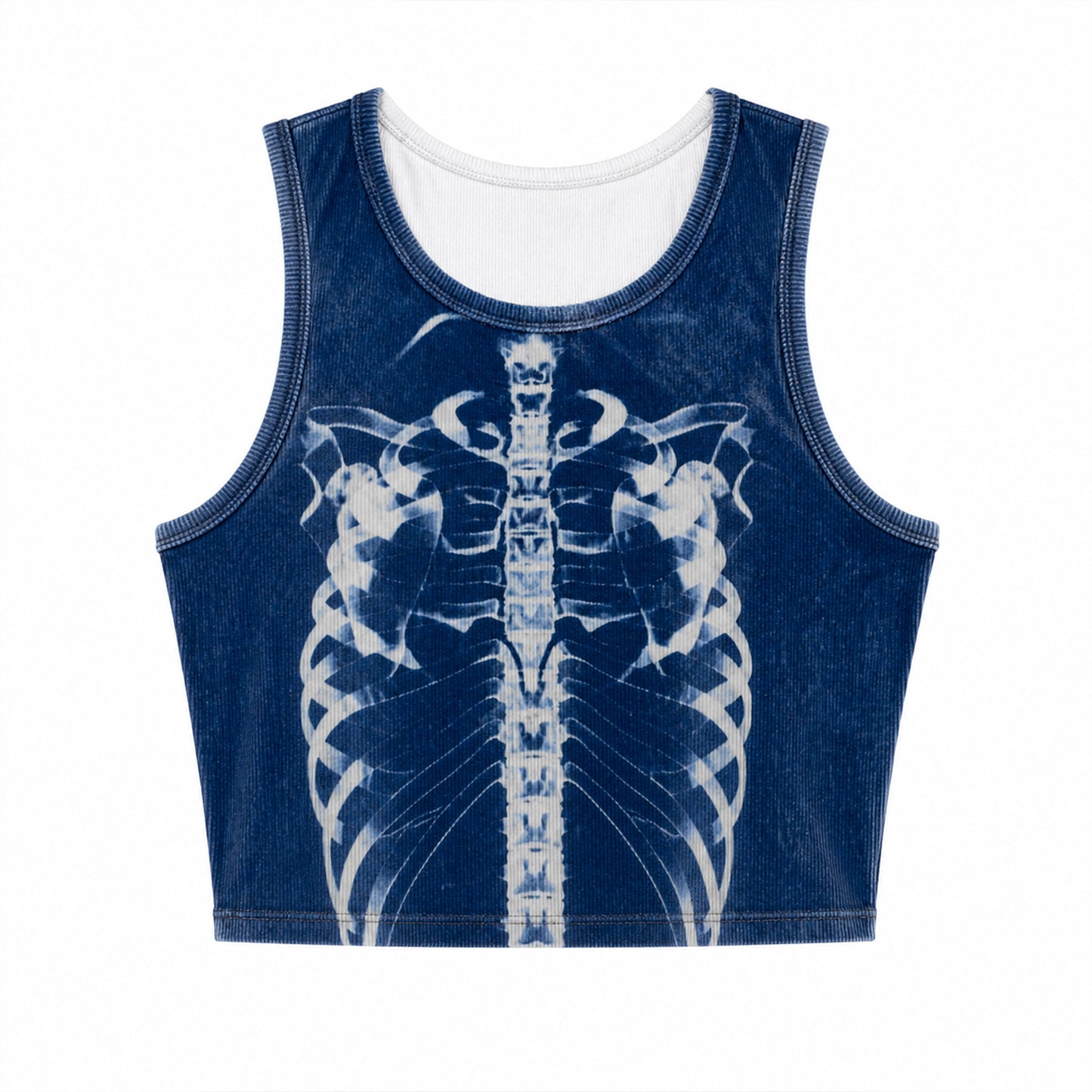 BLAUES X-RAY CROP TOP