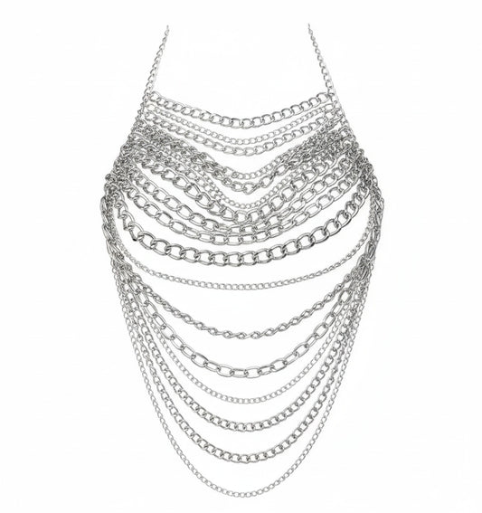 METALL MESH CROPTOP