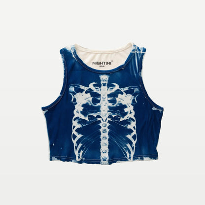 BLAUES X-RAY CROP TOP