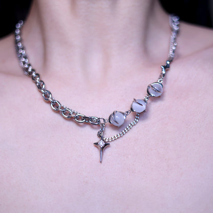 LAYERED CHAIN HALSKETTE