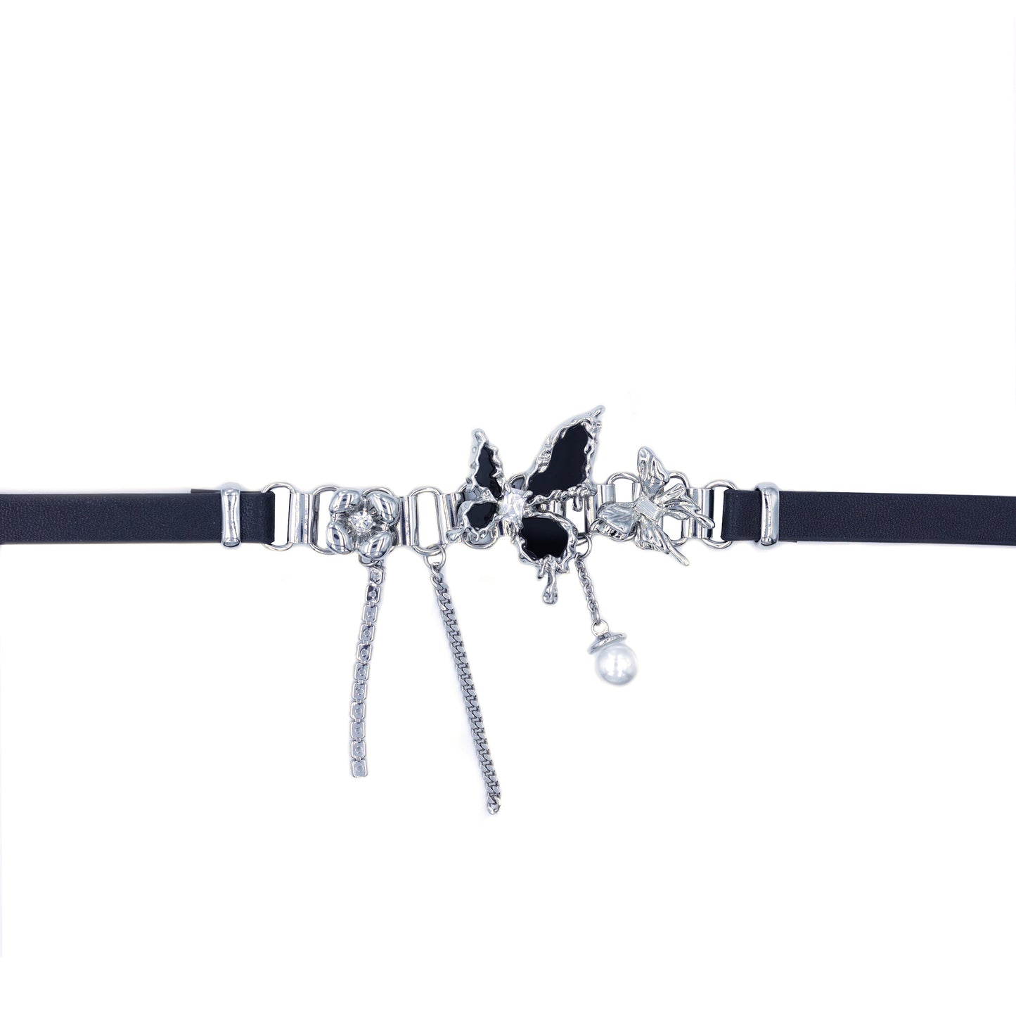 NOIR BUTTERFLY CHOKER